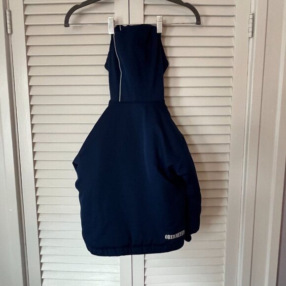 Obermeyer kids hooded jacket insulated navy blue 4 - Picture 9 of 14